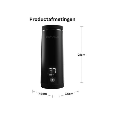 Baby Brezza Flessenwarmer SuperFast Portable Black