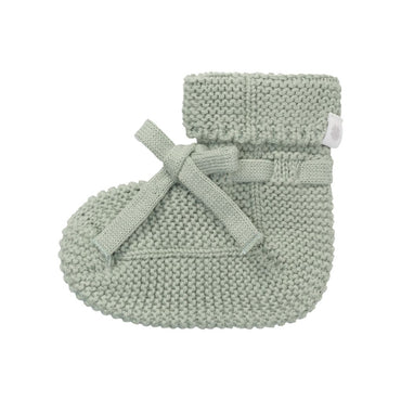 Noppies Chaussettes Booties Knit Iceberg Green Unisexe 0 - 12 m