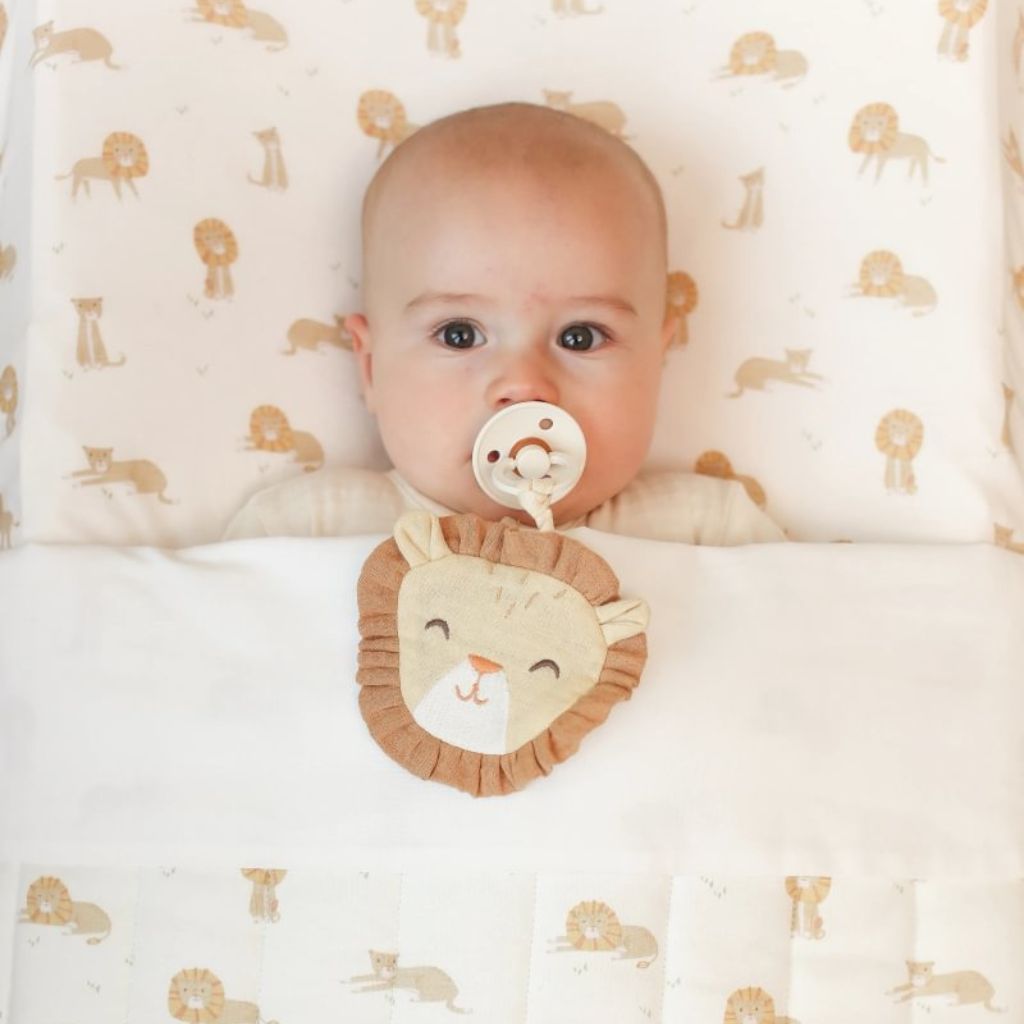 Little Dutch Chiffon Pour Sucette Lion Safari Leo Jaune