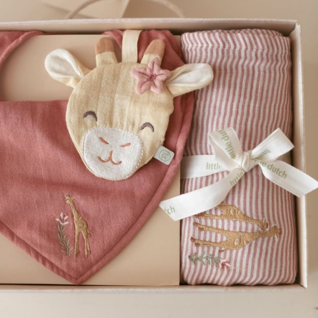 Little Dutch Coffret-cadeau Safari Friends Blooming Safari Rose
