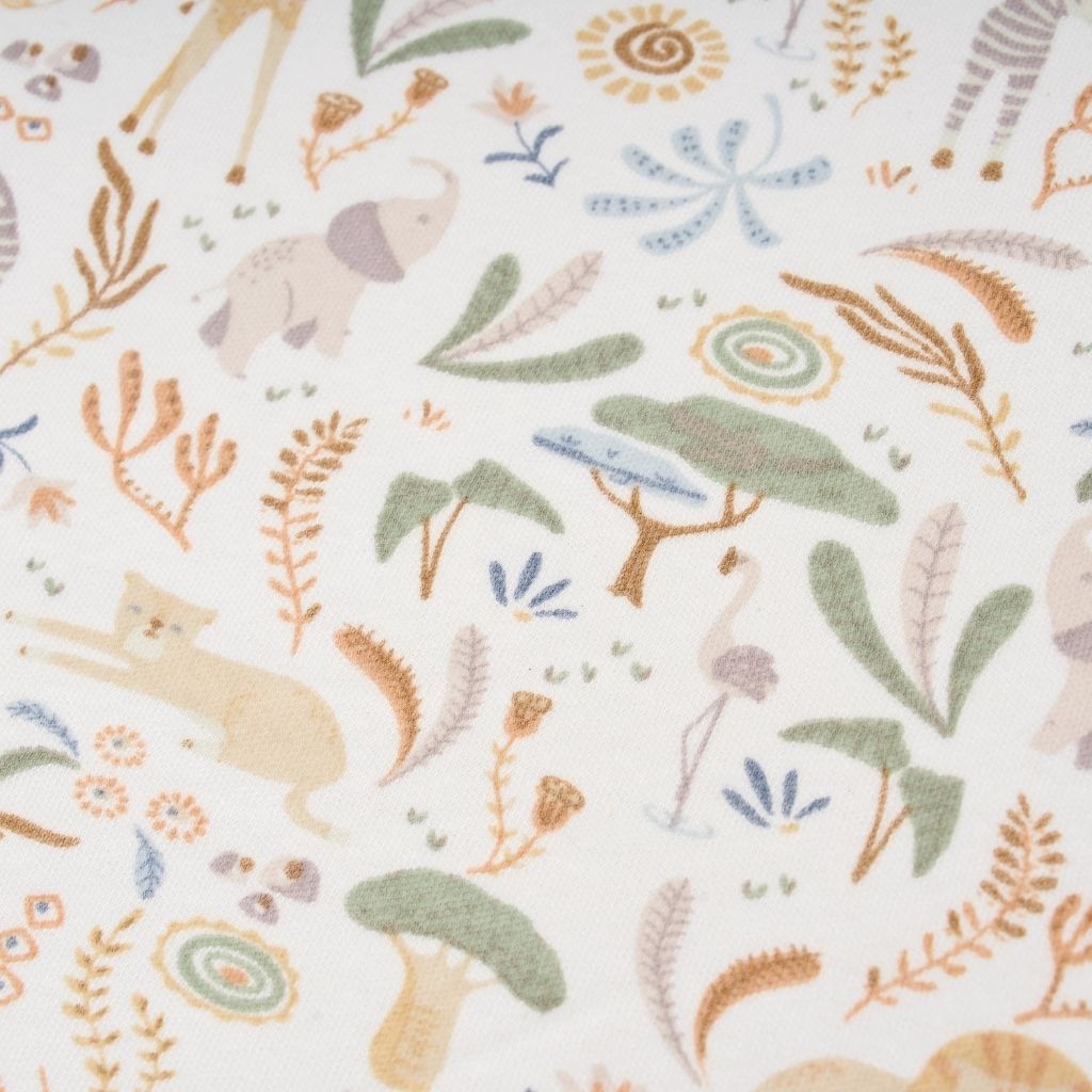 Little Dutch Housse Pour Matelas à Langer Safari Wonders Multi