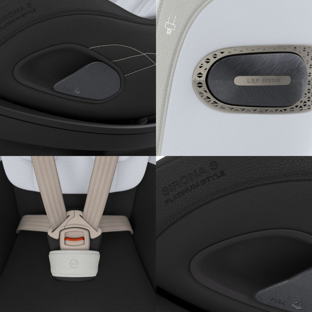 Cybex Autostoel Sirona SI Style Groep 0+/1 Off White