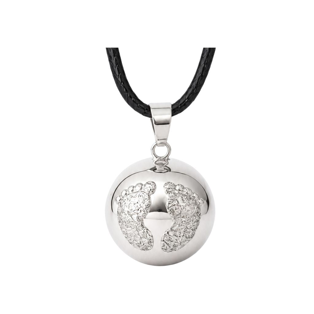 Bola Zwangerschapsbelletje Glitter Voetje Grey