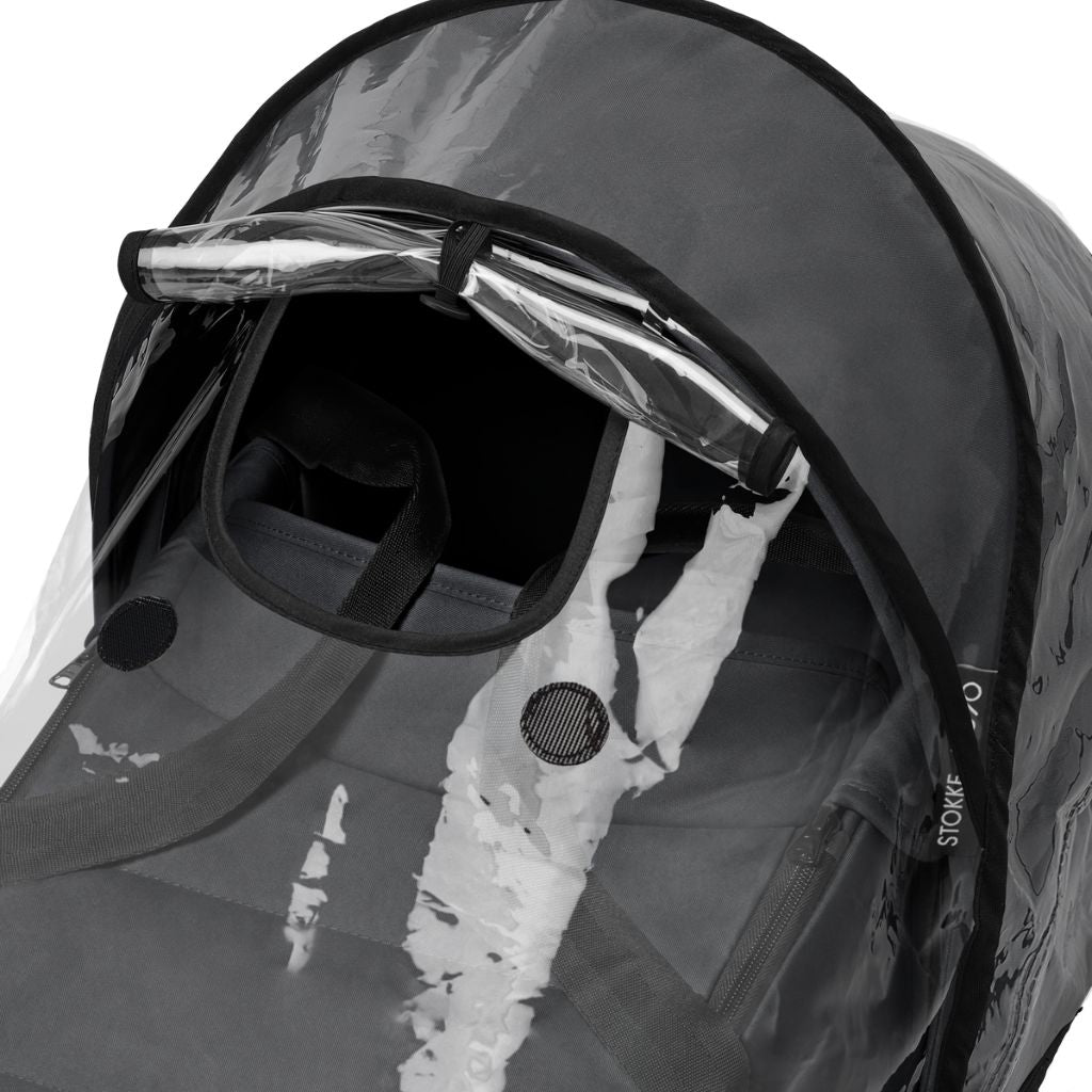 Stokke® Regenhoes Voor Draagmand Newborn Shell YOYO⁵ Transparant