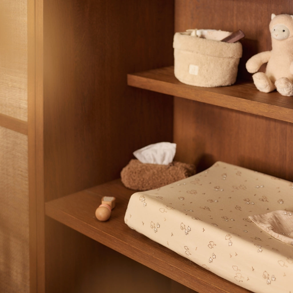 Jollein Housse Pour Matelas à Langer Jersey Woolly Multi