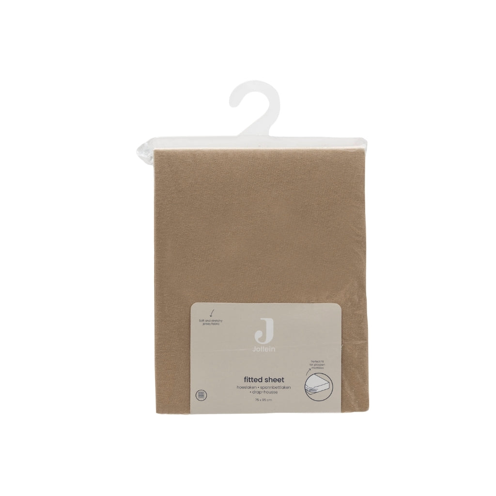 Jollein Hoeslaken Voor Park Jersey Hazel B 75 x L 95 cm