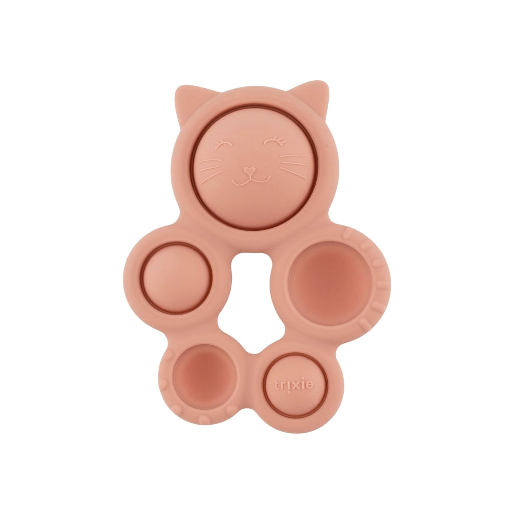 Trixie Pop-it Siliconen Speelgoed Mrs. Cat Roze