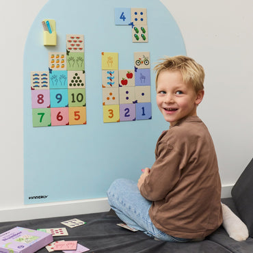 Kinderly Magnetische Puzzel Nummers Multi – 40 Stuks