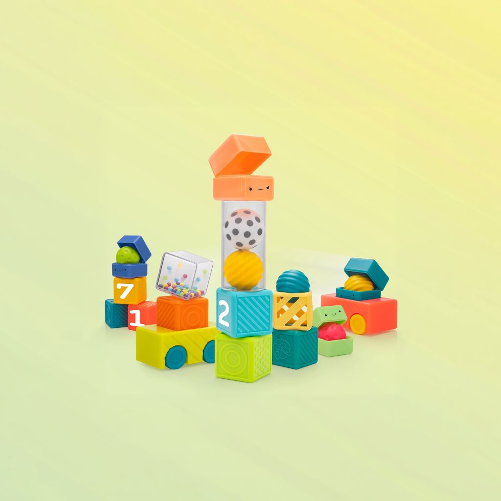 Sassy Activiteitsblokken Busy Builder Multi – 27 Stuks