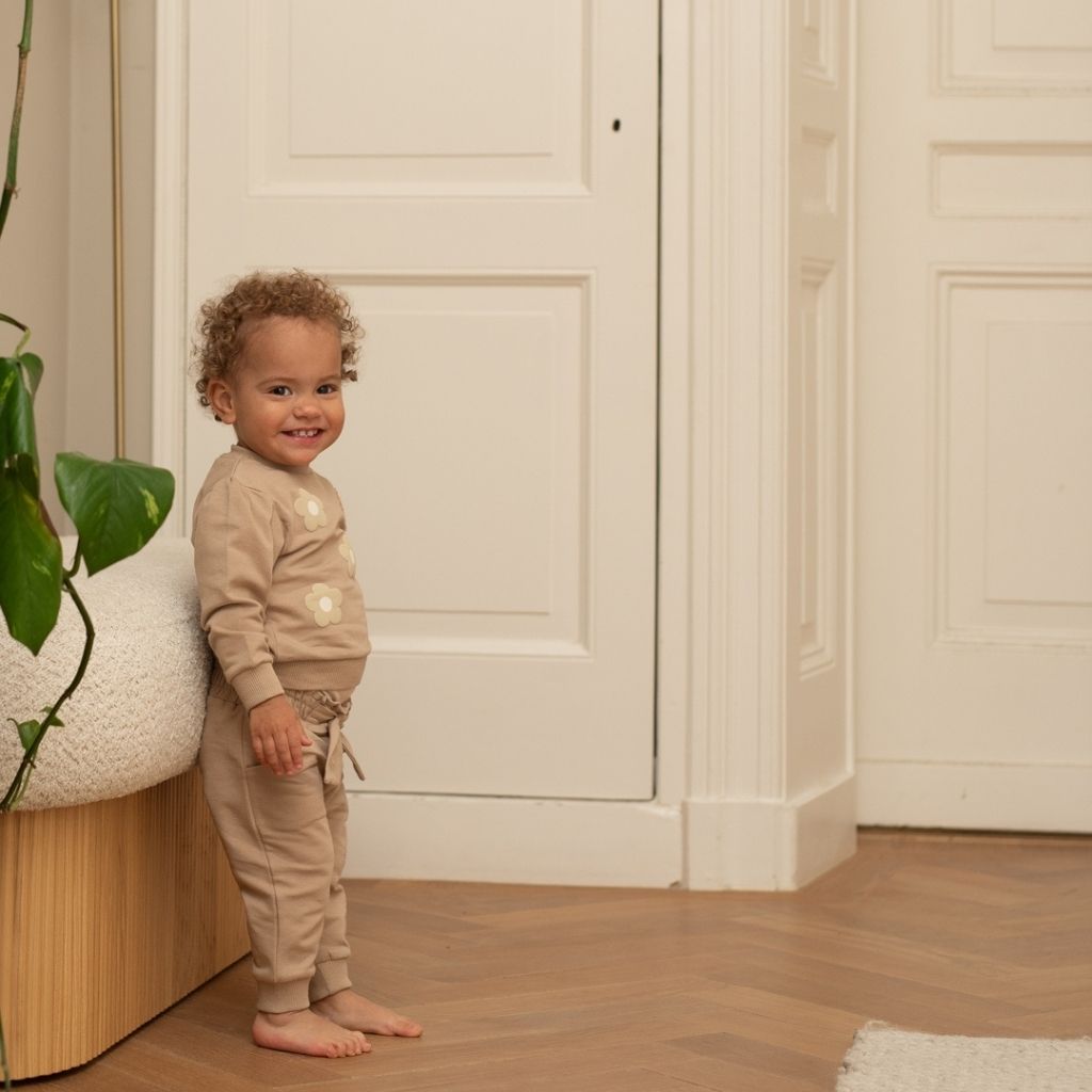 Dirkje Sweater Meisjes Light Taupe