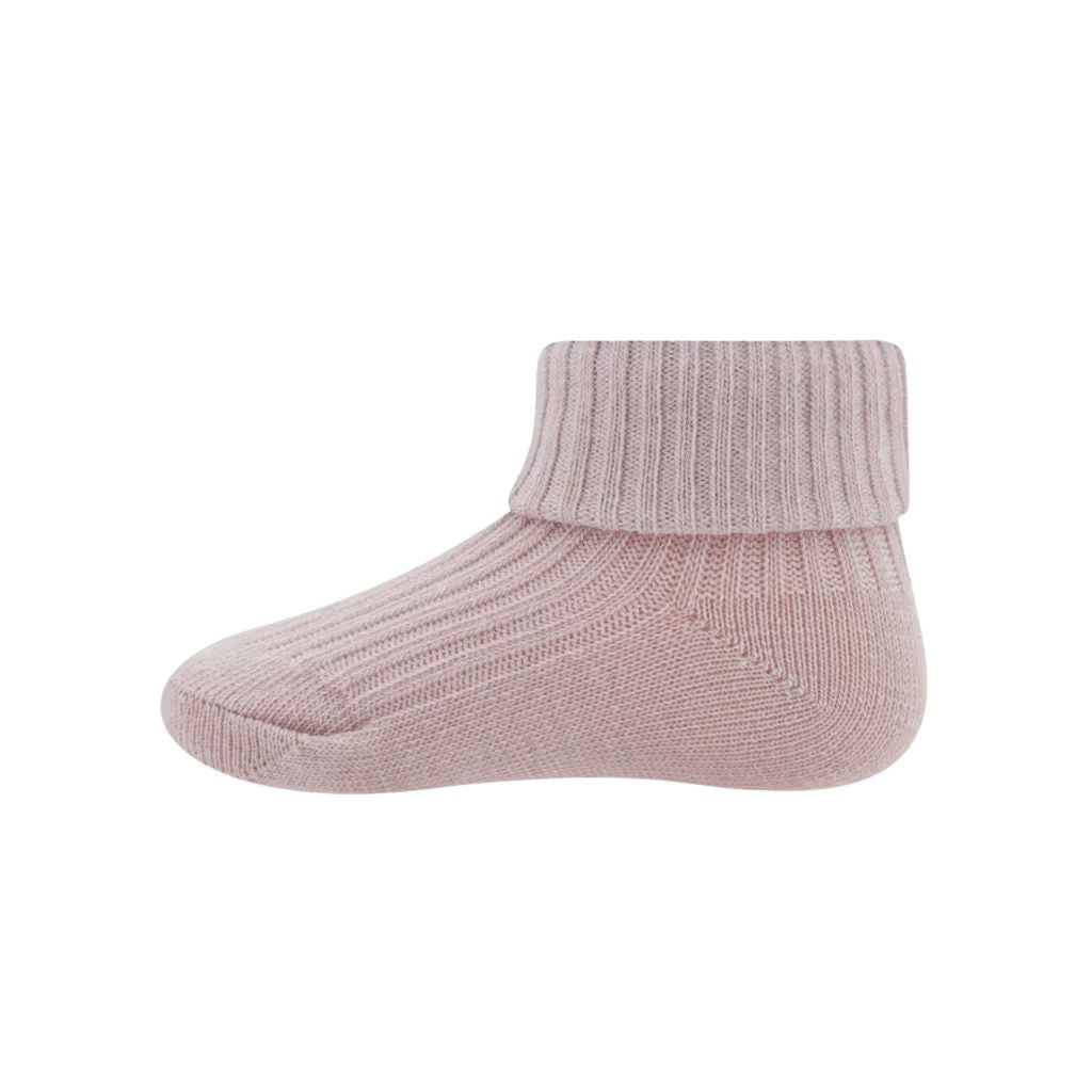 Ewers Kousje omslag rib Rosenrauch unisex