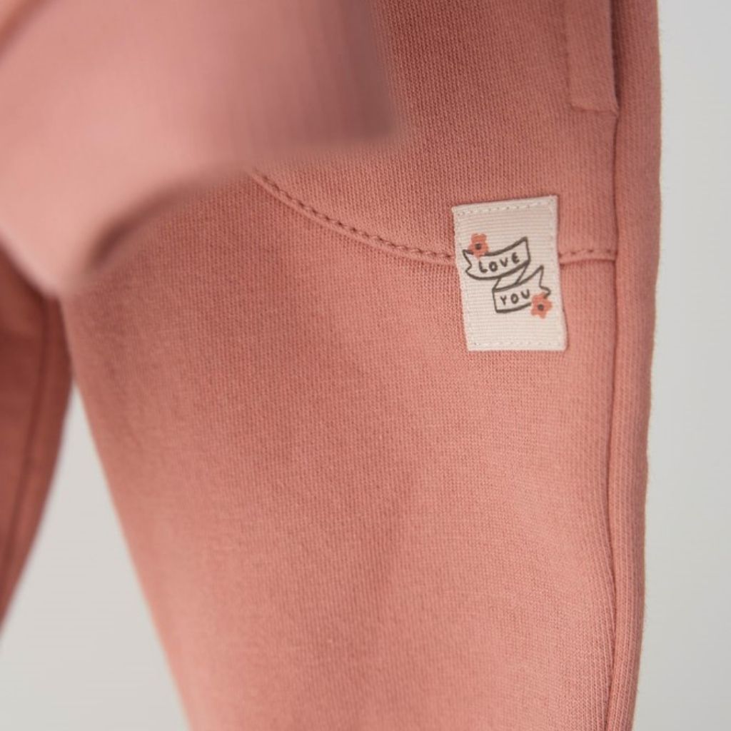 Feetje Broek Woodland Bloom Mauve