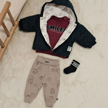 Feetje Broek Built For Fun Jongens Taupe Melange