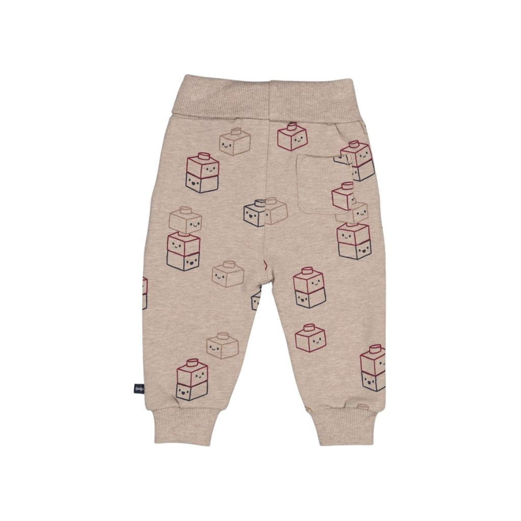 Feetje Pantalon Built For Fun Garçons Taupe Melange