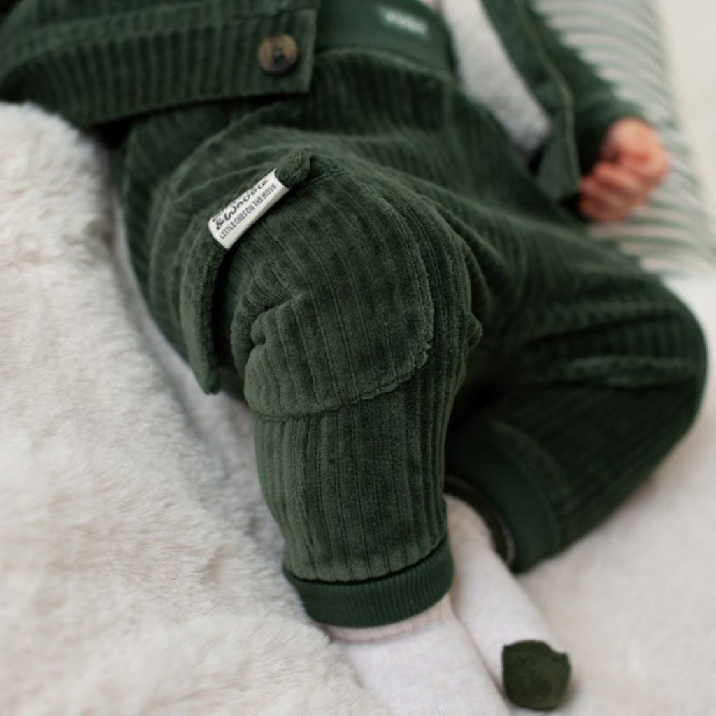 Feetje Pantalon Wiggle and Waddle Garçons Green