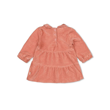 Feetje Robe velours rib Woodland Bloom Mauve