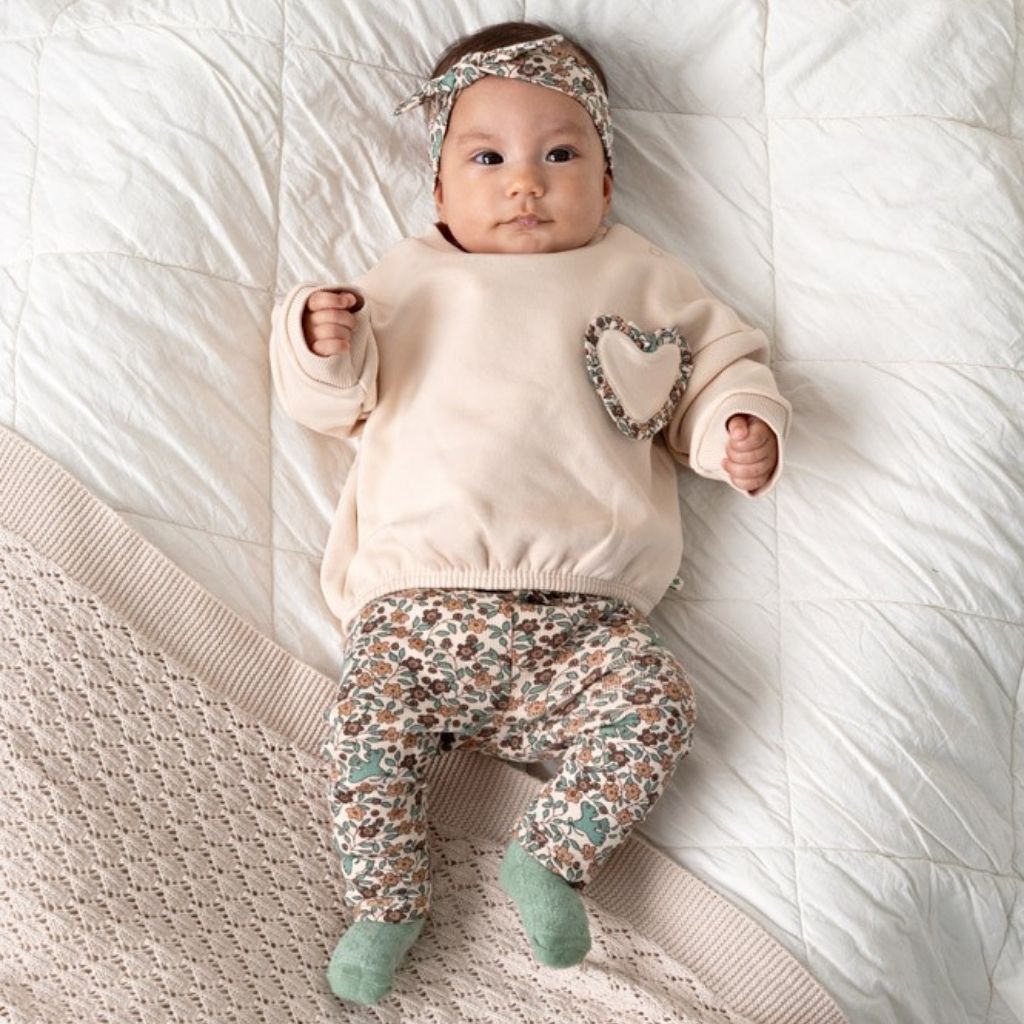 Feetje Pull Boxy Oversized Lucky Bloombird Filles Offwhite