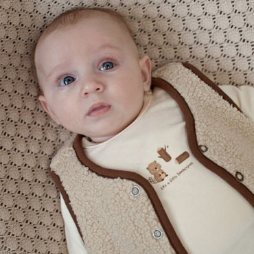 Feetje T-shirt Lange Mouwen Tiny Timber Tales Jongens Offwhite