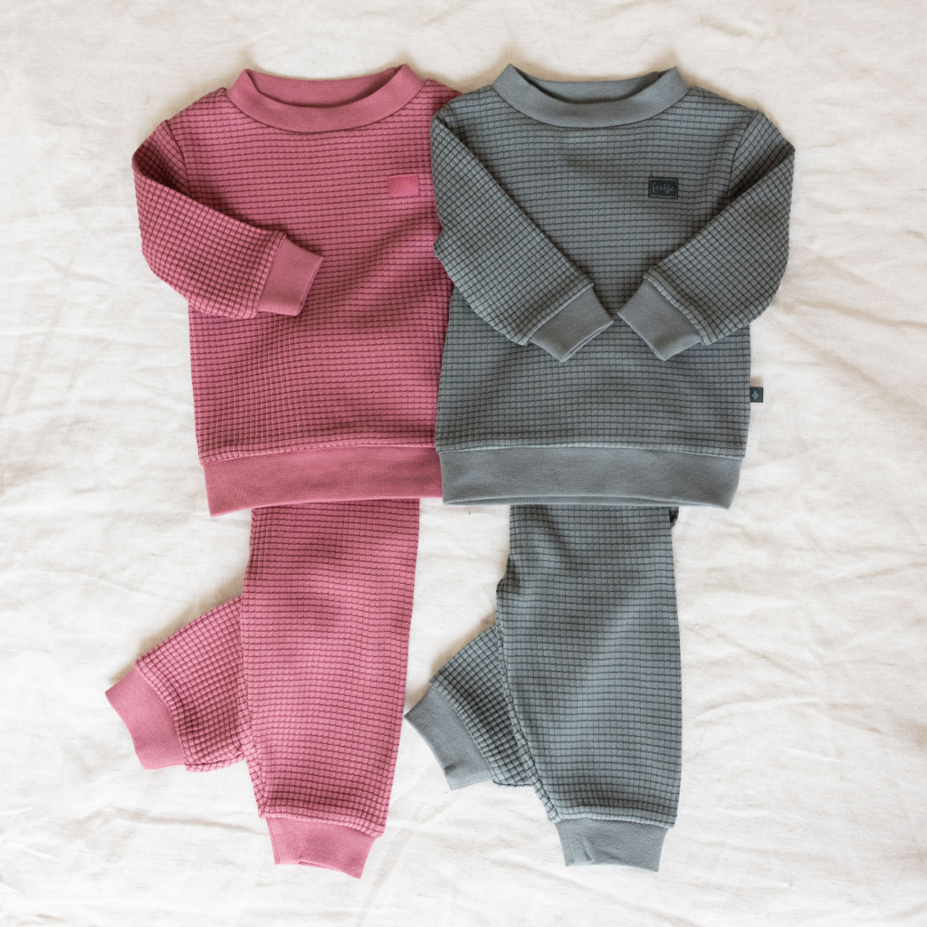 Feetje Pyjama baby wafel 2-delig Sea Green