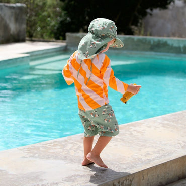 Lässig Short de bain Scooter Dog vert