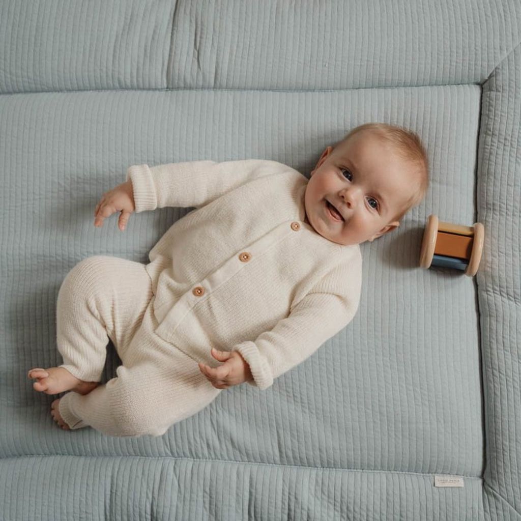 Little Dutch Pure Parklegger 75x95 Soft Blue