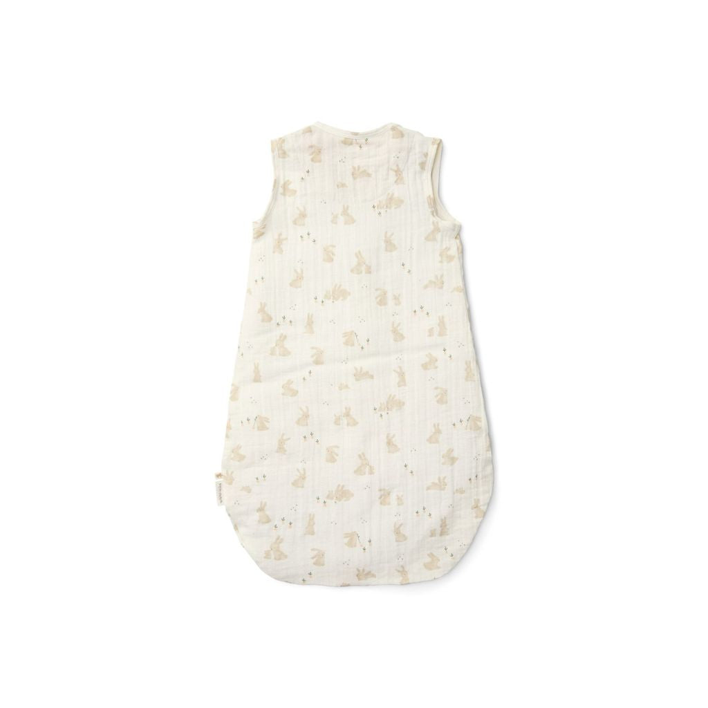 Little Dutch Zomerslaapzaak Newborn Naturals Baby Bunny TOG 0,5 White 70-90 cm