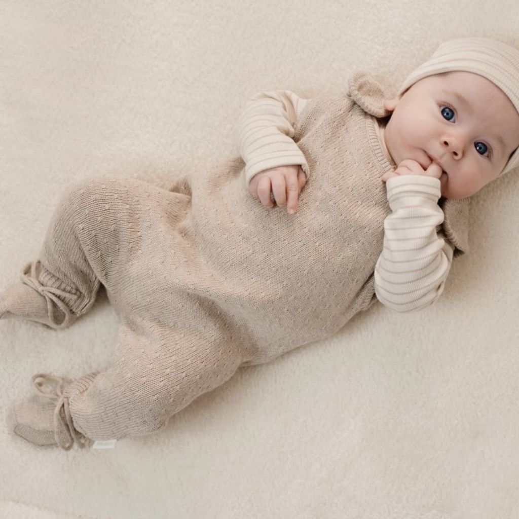 Little Dutch T-shirt lange mouw Stripe Sand