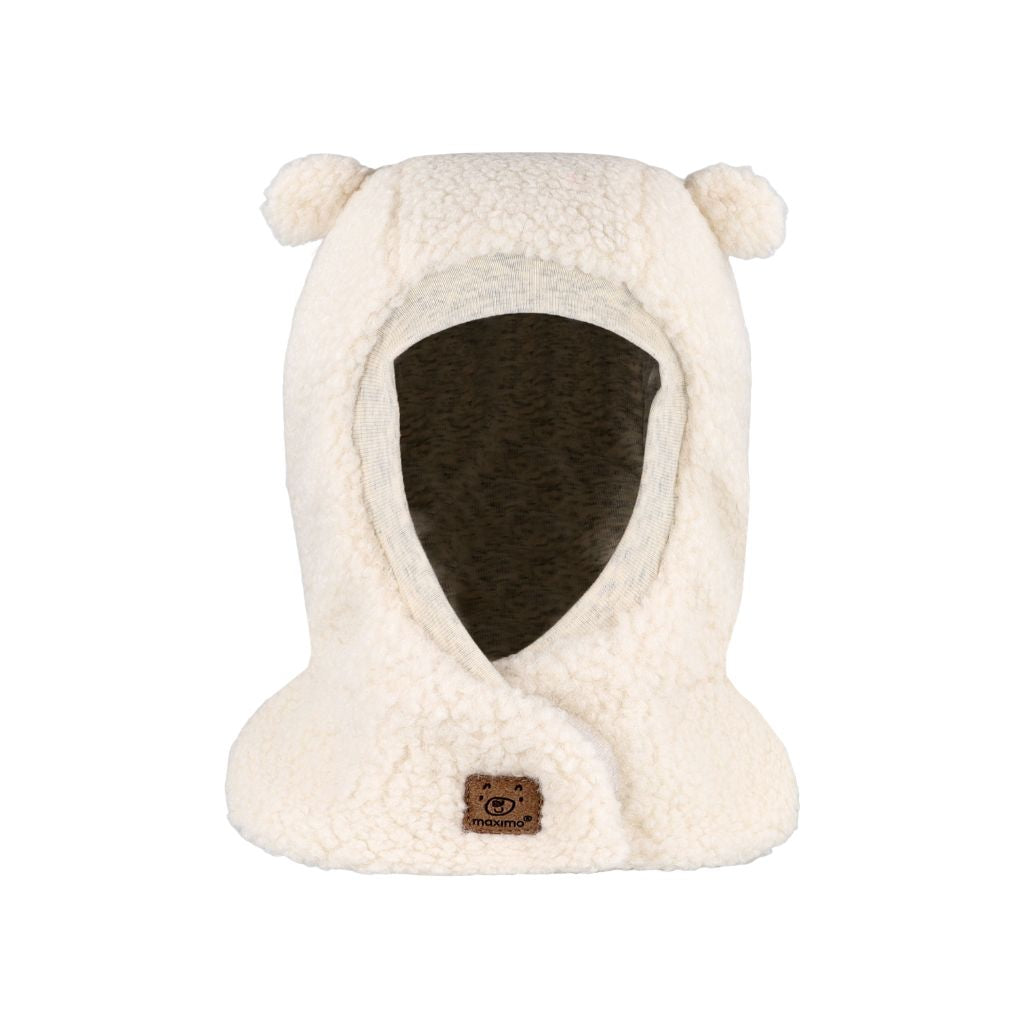 Maximo Cagoule Teddy avec oreilles Off White Unisexe