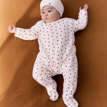 Petit Bateau Pyjama Petit Cœur