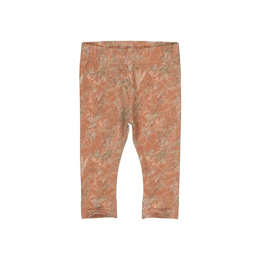 Levv Legging, m 56, AOP Brown Mocha Flower, boy