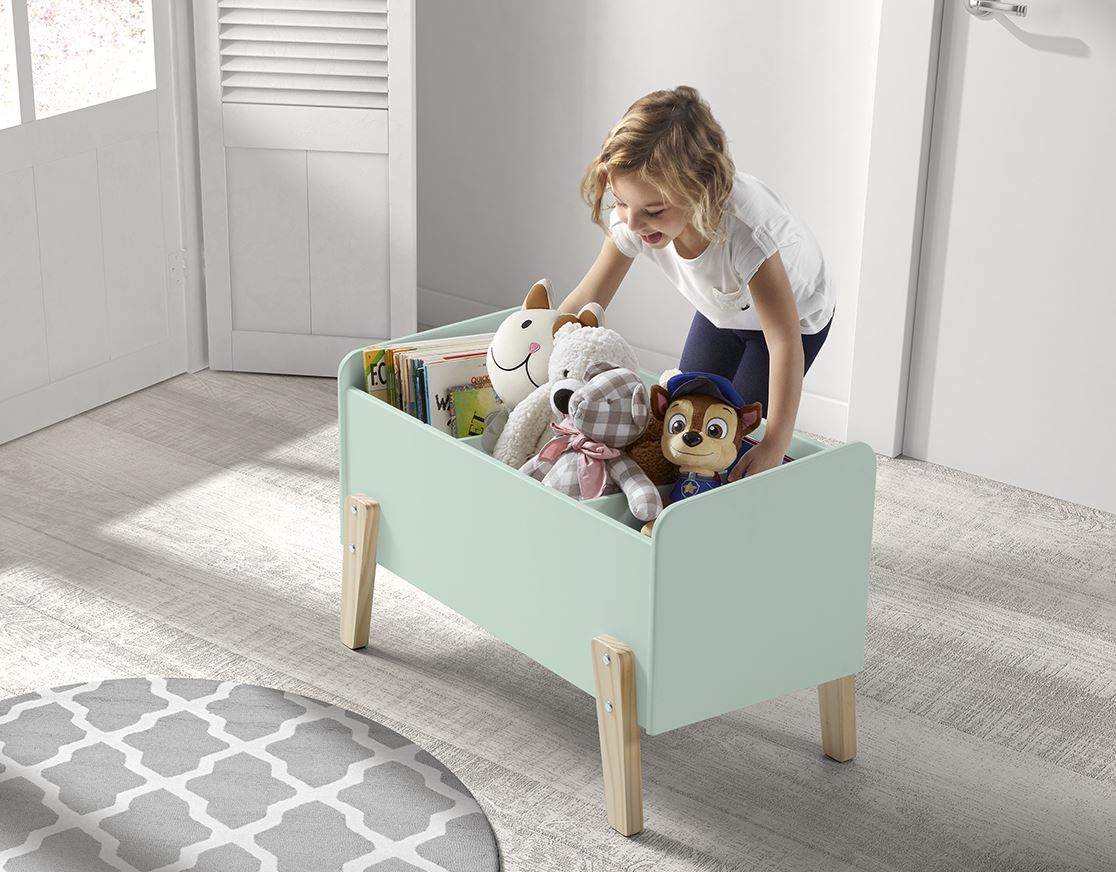 Jaxx coffre à jouets Kiddy vert