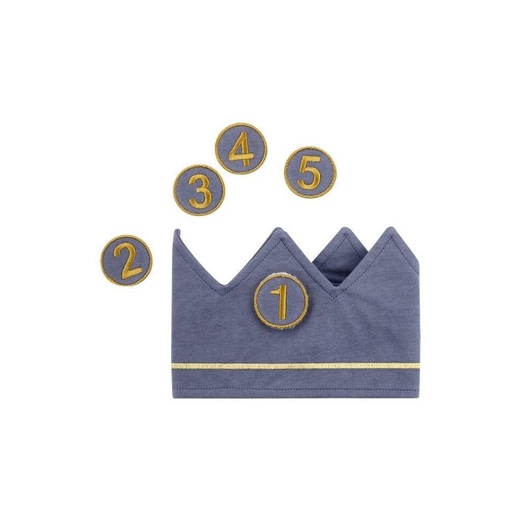 Dreambee Couronne d'anniversaire Essentials de 1 à 5 ans bleu