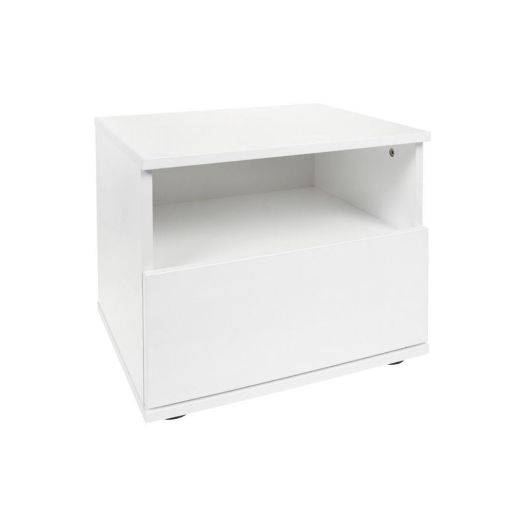 Transland Table de nuit Alix blanc
