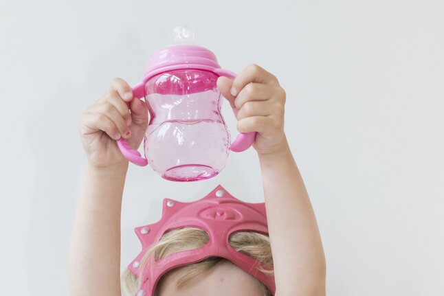 Nûby Gobelet Mini Easy Grip 0.150 l rose