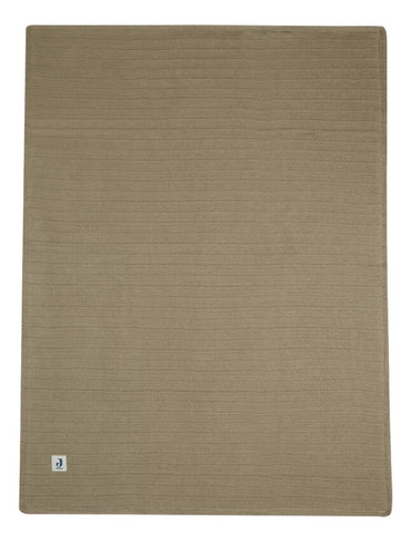 Jollein Deken voor wieg of park Velvet Pure Knit Biscuit