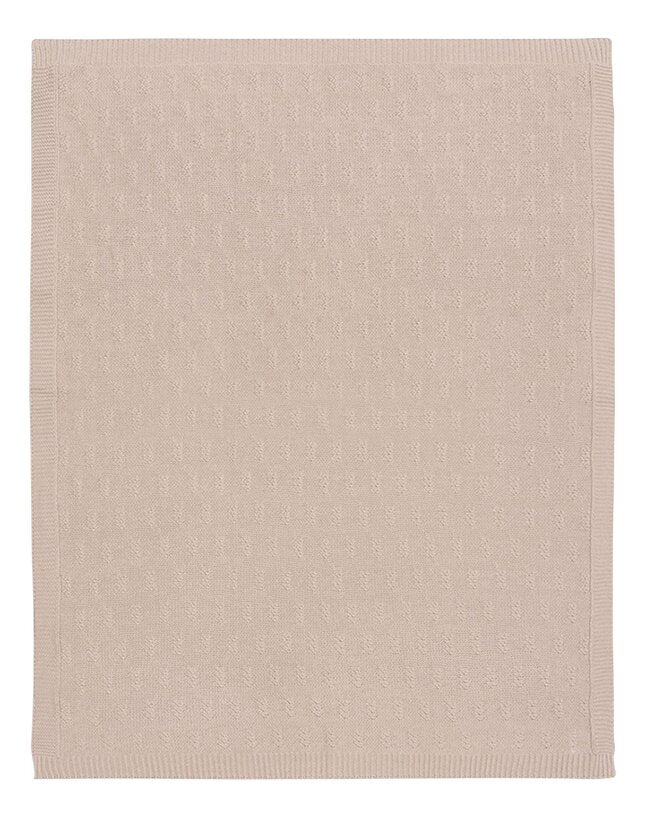 Jollein Couverture pour berceau ou parc Grain Knit Wildrose