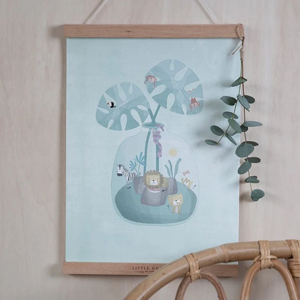 Little Dutch Baguettes de suspension pour poster Bois