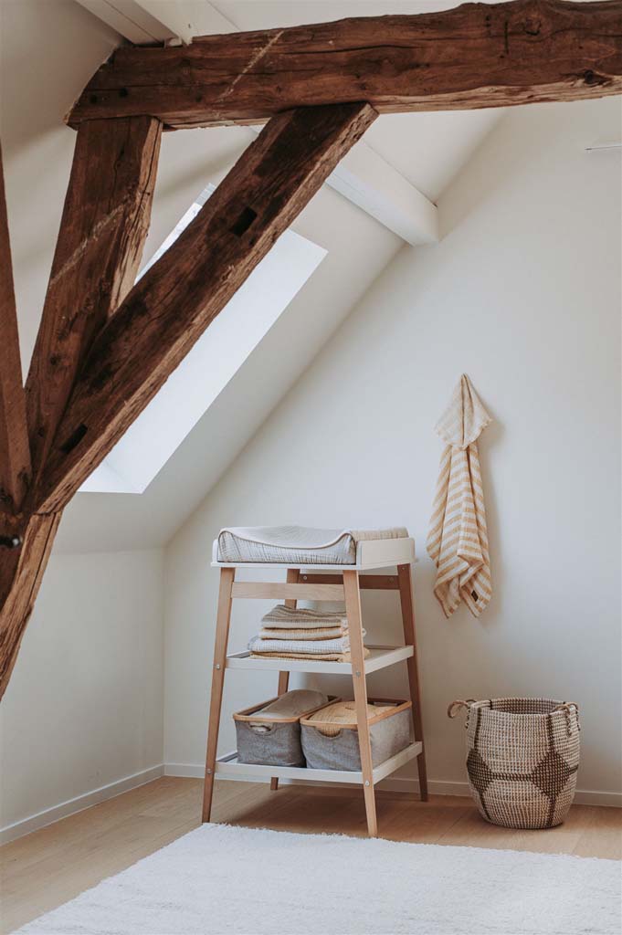 Quax Luiertafel Hip Clay Naturel