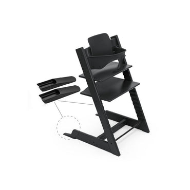 Stokke® Eetstoel Tripp Trapp® Bundel Black + Babyset²