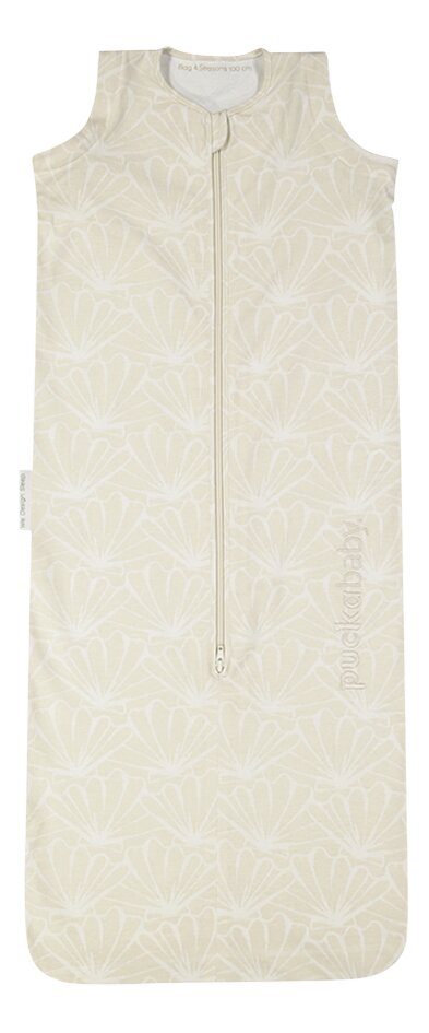 Puckababy Sac de couchage 4 saisons Seashell TOG 0,25-2,5 Sand 100 cm