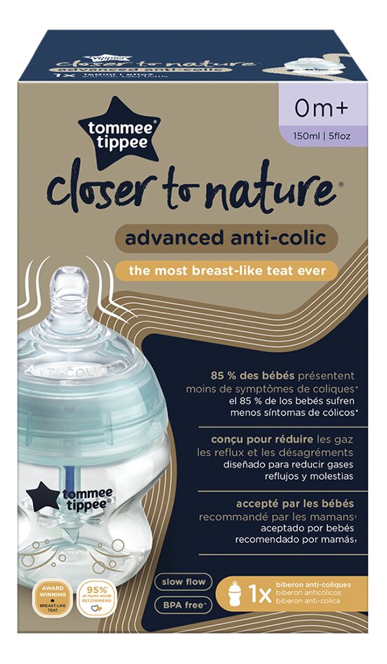 Tommee Tippee Biberon anticolique Advanced vert 150 ml