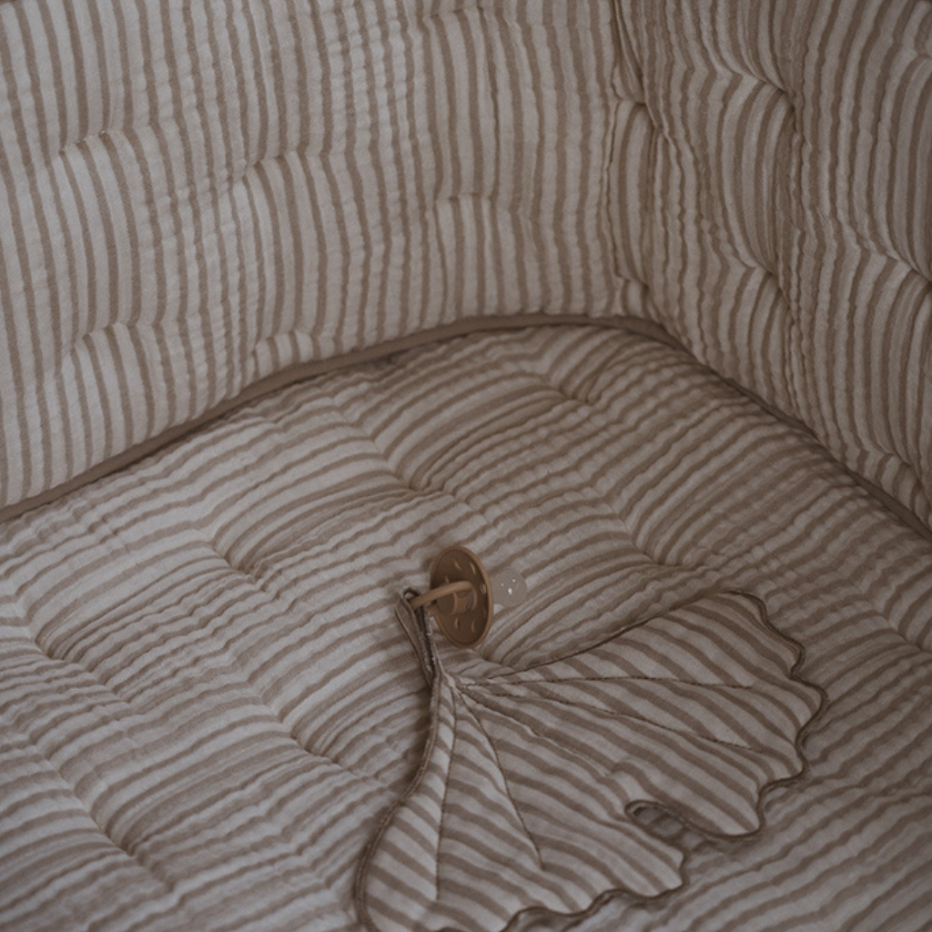 Quax Parklegger Natural Stripes beige