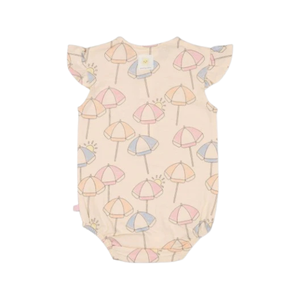 Feetje Romper AOP Sunshine m 68 Peach Meisjes