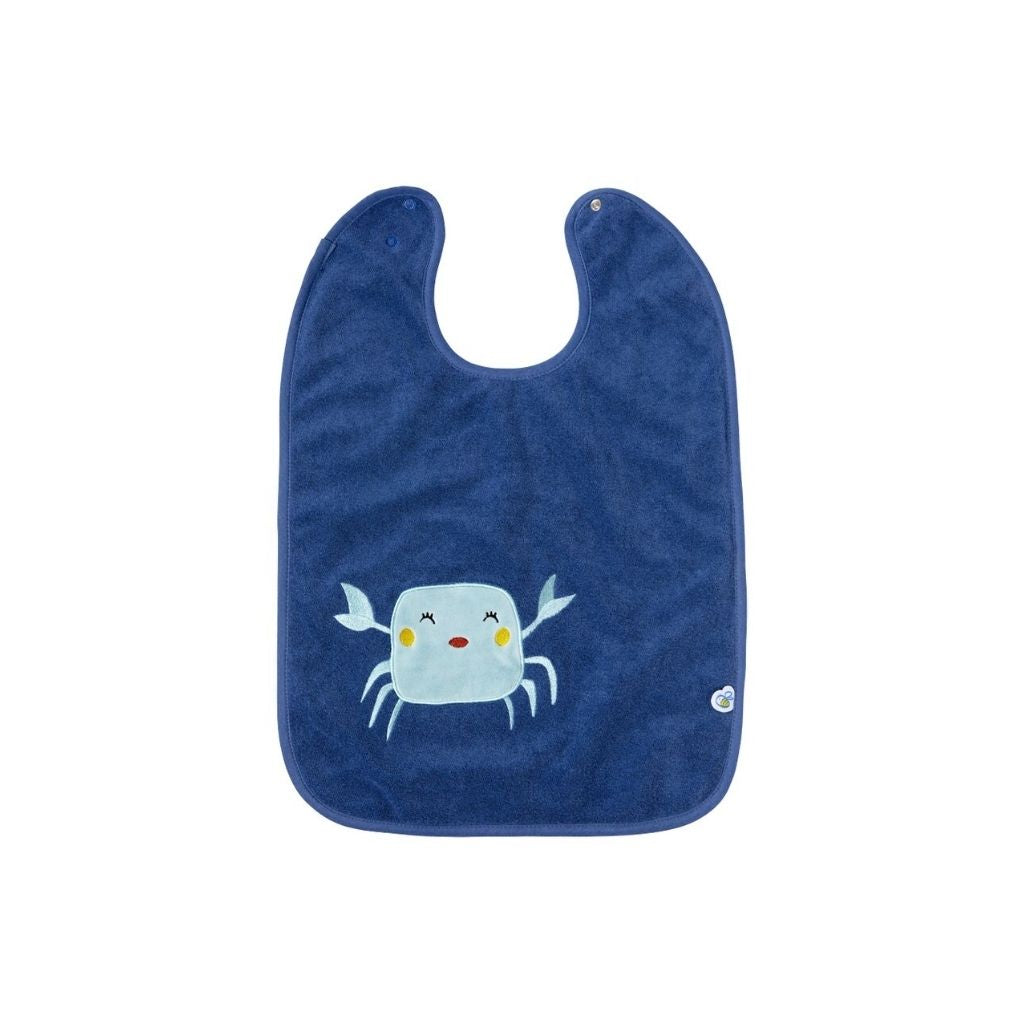 Dreambee Slabbetje XL Billie krab blauw