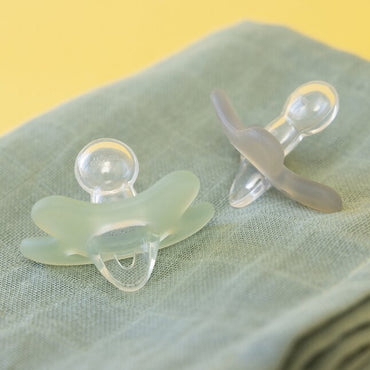 Difrax Sucette + 6 mois Natural Stone/Sage