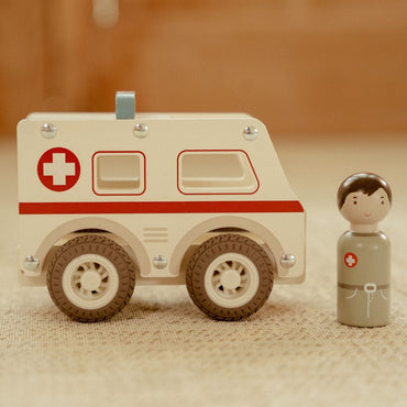 Little Dutch Houten Ambulance