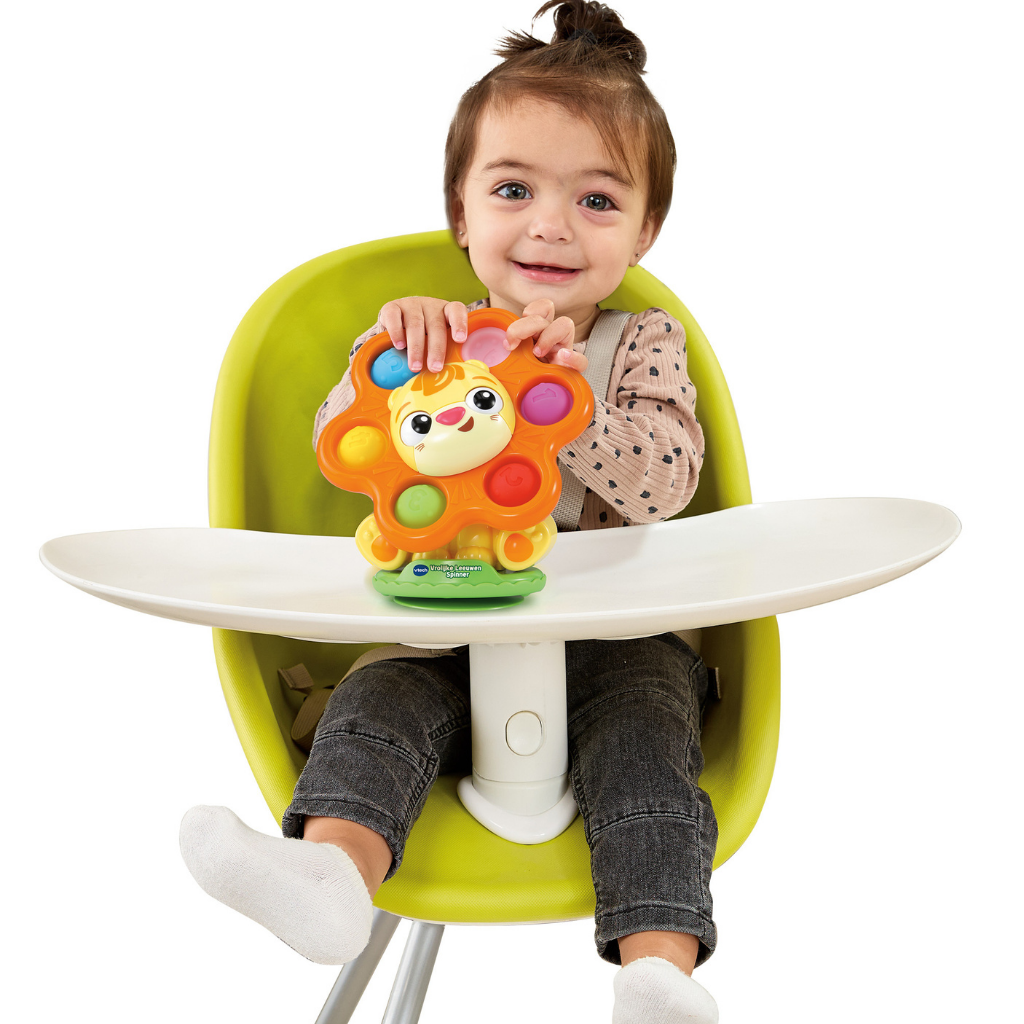 VTech Activiteitenspeeltje Vrolijke Leeuwen Spinner FR