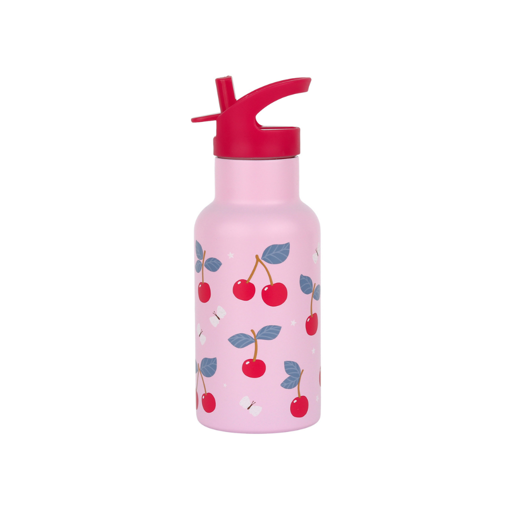 A little lovely company Gourde en acier inoxydable Cherries