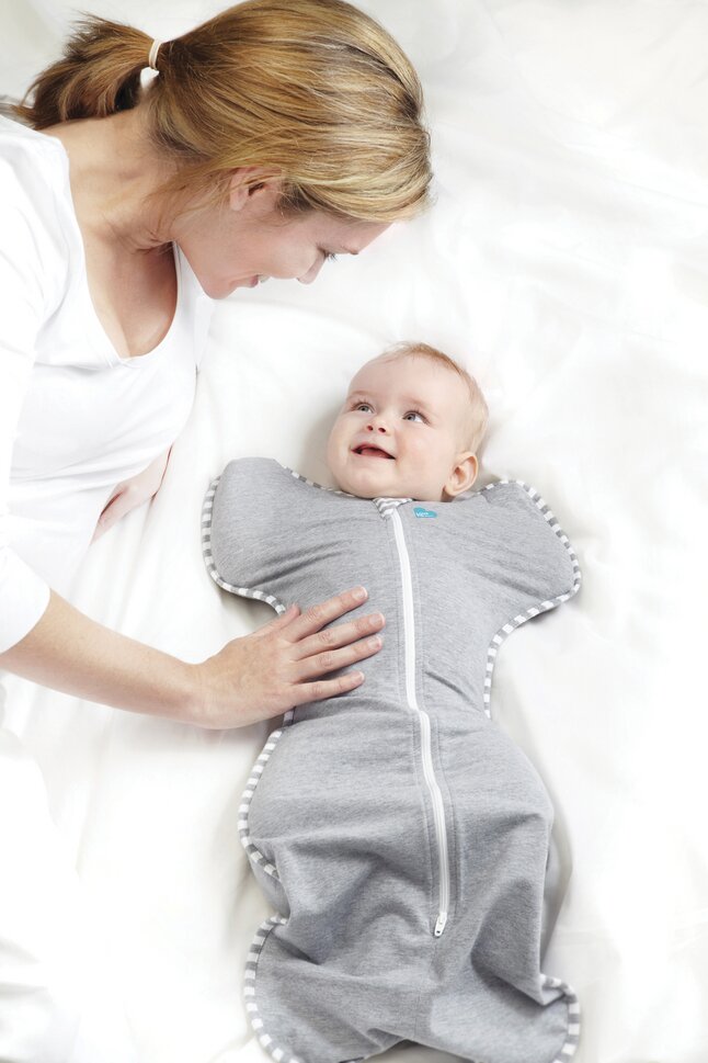 Love to Dream Sac d'emmaillotage / Sac de couchage Swaddle Up Original TOG 1,0 Grey 60 cm