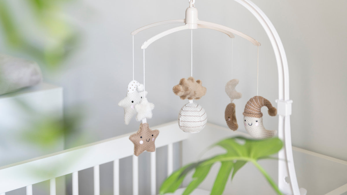 Baby's Only Mobile musical Heaven Clay/Warm Linen